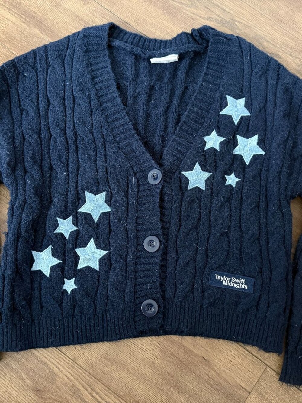 Authentic Taylor Swift Midnights Cardigan First Drop Pristine Blue